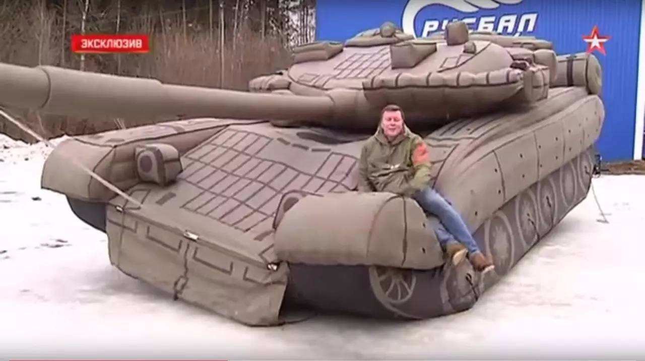 吉木萨尔充气军事坦克